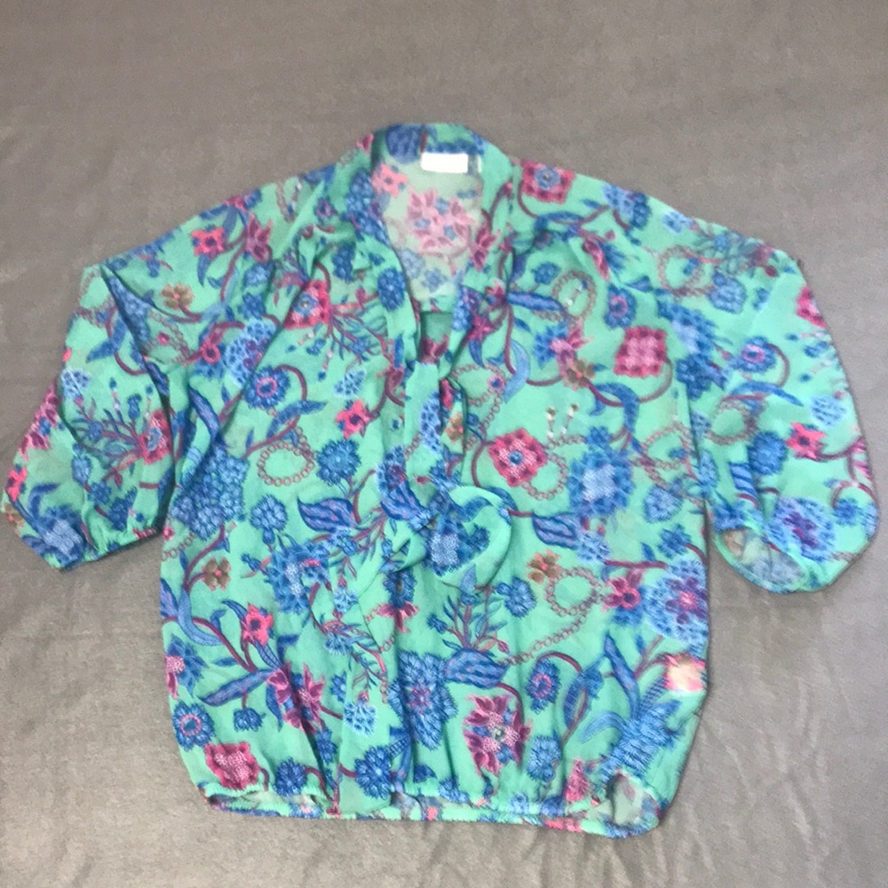 Sweet Pea Staci Frati Blouse Sz M